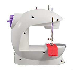 Mua Máy May Mini Gia Đình Nhỏ Gọn Tiện Dụng Có Đèn Led Sáng Sử Dụng Dễ Dàng  - Hàng Chất Lượng