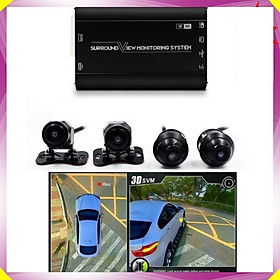 Mua Camera hành trình 360 độ 3D cao cấp chuẩn AHD 1080P  lắp tích hợp cho màn hình ô tô HD366 - Độ phân giải: 1920*1080P