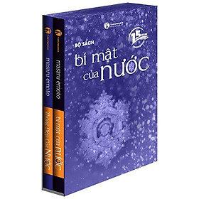 Sách Bộ Bí Mật Của Nước Và Thông Điệp Của Nước (2 quyển, có hộp, ấn bản kỉ niệm 15 năm Thaihabooks)