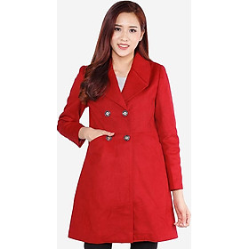 Áo khoác dạ form dài The One Fashion AKH058DD