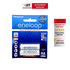 Mua Pin Sạc AA Eneloop BK-3MCCE/2BT Made In Japan Kèm Hộp Bảo Quản - Hàng Chính Hãng ( Panasonic Phân Phối Trực Tiếp )