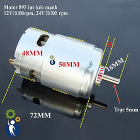 Motor 895 12-24V Tốc Độ 10.000-20.000rpm