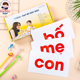 DẠY BÉ HỌC ĐỌC Bộ 100 Thẻ Flashcard