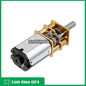 Mua Động Cơ Giảm Tốc N20 DC3-6V Bánh Răng Kim Loại 24-48 Vòng/Phút