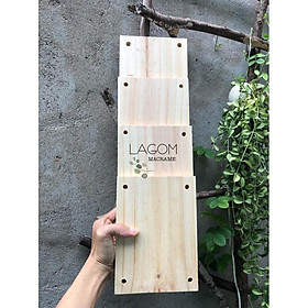 Mua Ván gỗ thông pallet làm kệ treo tường đẹp bào lán 2 mặt
