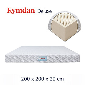 Nệm cao su thiên nhiên Kymdan Deluxe 200 x 200 x 20cm SFM