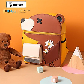 Balo Trẻ em từ 5 tuổi Beddybear Cute Bag 2.0 Phù hợp cho bé trai gái học Mẫu giáo chuẩn bị vào lớp 1 .Thiết kế chống gù, Chất liệu da PU hạn chế thấm nước