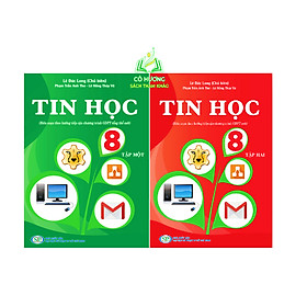 Hình ảnh Sách - Combo Tin học Lớp 8 - Tập 1 + 2 (KP)