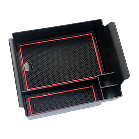 Automotive Center Console Armrest Storage Box Holder Atto 3 Container pp Organizer Storage Tray 1 Piece for Byd Yuan Plus 2022