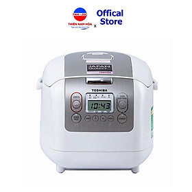 Nồi cơm điện tử Toshiba 1.8 lít RC-18NTFV - Nấu Cơm, Cháo, Súp, Làm bánh Cho 5-6 người - Hàng chính hãng