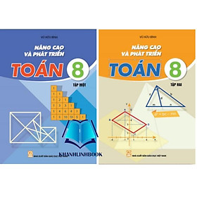 Hình ảnh Sách Nâng cao và phát triển Toán 8 (tập 1 + tập 2)