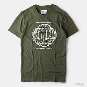 Áo thun nam phông trơn Casual 1st cổ tròn tay ngắn cộc, vải 100% cotton cao cấp thoáng mát, thấm hút mồ hôi, form áo trẻ trung thích hợp đi làm, đi chơi, dạo phố, du lịch, Made in Vietnam - TheFutureIsBright