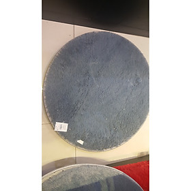 Mua BROWN Thảm lông tròn 80cm màu ghi 7081