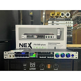 Mua Vang cơ NEX Acoustics FX50Plus: Có REVERB  Chống hú tốt  Dàn đèn Led tín hiệu. Có Bluetooth  Optical . Tặng kèm bộ dây kết Canon