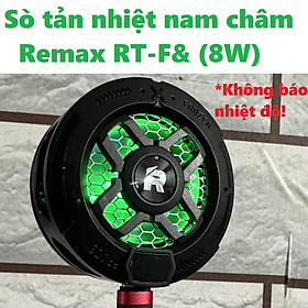 Mua Sò lạnh điện thoại nhỏ gọn quạt tản nhiệt hít nam châm cho điện thoại có đèn LED 2 mức độ Remax SL-13 _ hàng chính hãng