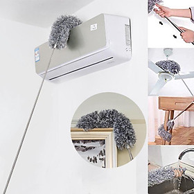 Mua Chổi kéo dài 2m5 Quét Trần Lau Bụi Đa Năng có cán điều chỉnh độ dài và xoay 360 độ đa năng