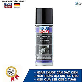 CHAI XỊT CHỐNG CHUỘT - ĐUỔI CHUỘT CHO XE Ô TÔ - XE MÁY LIQUI MOLY MARDER SPRAY 1515 - 200ML Made in Germany