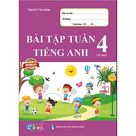 Bài Tập Tuần Tiếng  Anh 4 – Tập 1