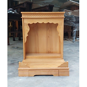 Mua Bàn thờ ông địa thần tài gỗ sồi có mâm kéo phụ