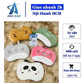 Mua Gối bụng mèo cao cấp A 50x30x6cm - chất liệu cao su non đàn hồi chậm bảo vệ đốt sống cổ
