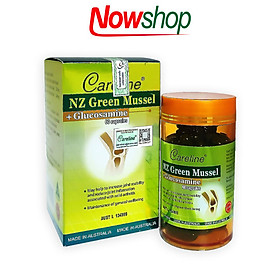 Viên uống vẹm xanh Careline NZ Green Mussel + Glusamine tái tạo sụn giúp giảm đau nhức xương khớp