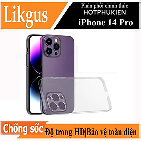 Ốp lưng chống sốc cho iPhone 14 Pro (6.1 inch) Likgus Crashproof giúp chống chịu mọi va đập - hàng nhập khẩu