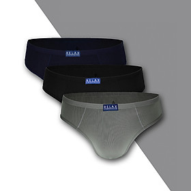 COMBO 3 QUẦN LÓT NAM RELAX RL036 DẠNG BRIEF CHÂT LIỆU THUN LẠNH THOÁNG MÁT
