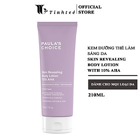 Kem Dưỡng Thể 10% AHA Paula's Choice Resist Skin Revealing Body Lotion With 10% AHA (210ml)