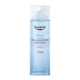 Nước cân bằng da nhẹ dịu Eucerin Dermato CLEAN Hyaluron Toner 200ml (Nhập khẩu)