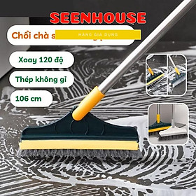 Mua Chổi Cọ Chà Sàn Nhà Tắm Thông Minh Đầu Xoay 120 Độ  Cây Vệ Sinh Phòng Tắm Đa Năng Thiết Kế Đầu Gạt Nước Siêu Sạch
