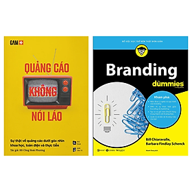 Hình ảnh Combo 2 Cuốn Sách Về Marketing: Quảng Cáo Không Nói Láo + Branding For Dummies