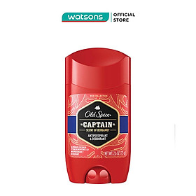 Sáp Khử Mùi Old Spice Captain Bravery&Bergamot Antiperspirant & Deodorant 73g