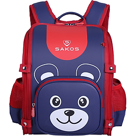 Balo học sinh thời trang sakos lightly - họa tiết dễ thương, siêu nhẹ, chống gù, bảo vệ đôi vai và cột sống của trẻ