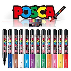 Mua Bút Uni POSCA 3M chuyên vẽ giầy  vải  quần áo