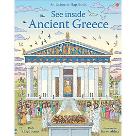 Sách Usborne: See Inside Ancient Greece