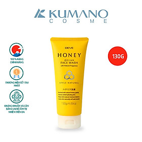 Sữa Rửa Mặt Chiết Xuất Mật Ong Làm Sạch Dưỡng Ẩm Deve Honey Face Wash (130g)