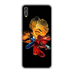 Ốp điện thoại Huawei Honor 8X - Silicon dẻo - 0128 FISH07 - Hàng Chính Hãng