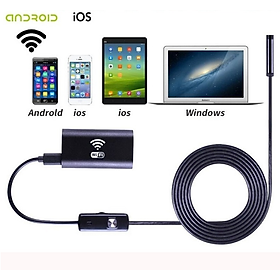 Mua Camera nội soi chống nước IP67 dây 3 5m không dây WIFI IOS Android Endoscope YPC Ø8mm HD720p