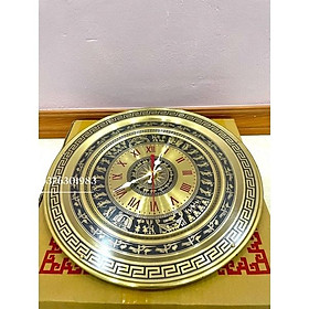 Mua Đồng Hồ treo tường hình trống đồng Việt Nam   Đồng hồ bằng đồng