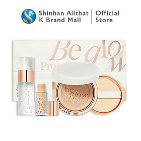 [SET - Tặng Xịt Khóa Nền + Concealer] Phấn Nước Mỏng Nhẹ Căng Bóng Espoir Pro Tailor Be Glow Cushion New Class Golden Hour Edition 13g