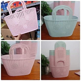 Mua Giỏ  làn đi chợ nhựa dẻo