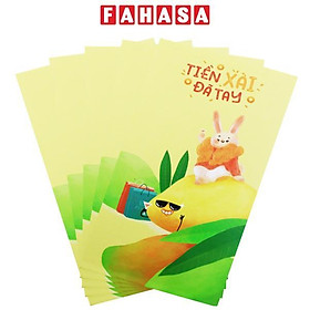 Bộ 5 Bao Lì Xì Tết Ất Tỵ SDstationery - Ngũ Quả Sum Vầy - Xoài