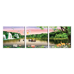 Tranh trang trí tường thế giới tranh đẹp q16 - 14