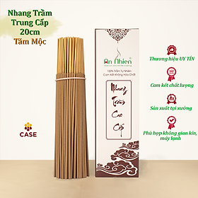 Hình ảnh Nhang Trầm Hương An Nhiên Trung Cấp, Hương, Nhang Thờ Cúng Sạch An Toàn, Thơm Phòng, Tự Nhiên, Loại Ngắn 20 cm - 150 Que