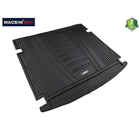 Thảm lót cốp xe ô tô Audi Q5 2018+ nhãn hiệu Macsim 3W chất liệu TPE cao cấp màu đen