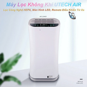 Mua Máy Lọc Không Khí UTECH AIR Lọc Công Nghệ HEPA  Màn Hình LED  Remote Điều Khiển Từ Xa - Home and Garden
