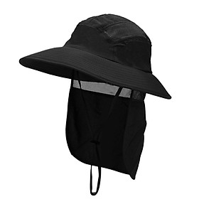 Sun Hat Neck Flap Summer Cap Mesh Hat for Unisex Adults Fisherman Girls Boys