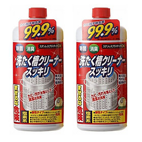Combo 2 chai nước tẩy vệ sinh lồng máy giặt  nội địa Nhật Bản