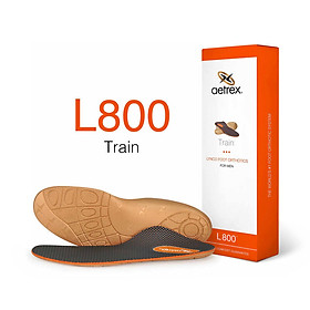 Lót giày thể thao nam Aetrex Train L800 - Cho chân vòm trung bình hoặc chưa xác định được kiểu vòm