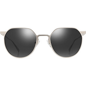 Parson (PARZIN) Song Zuer star with the same paragraph polarized sunglasses female light aluminum magnesium colorful street fear sunglasses female 8182 light gold frame black gray tablets